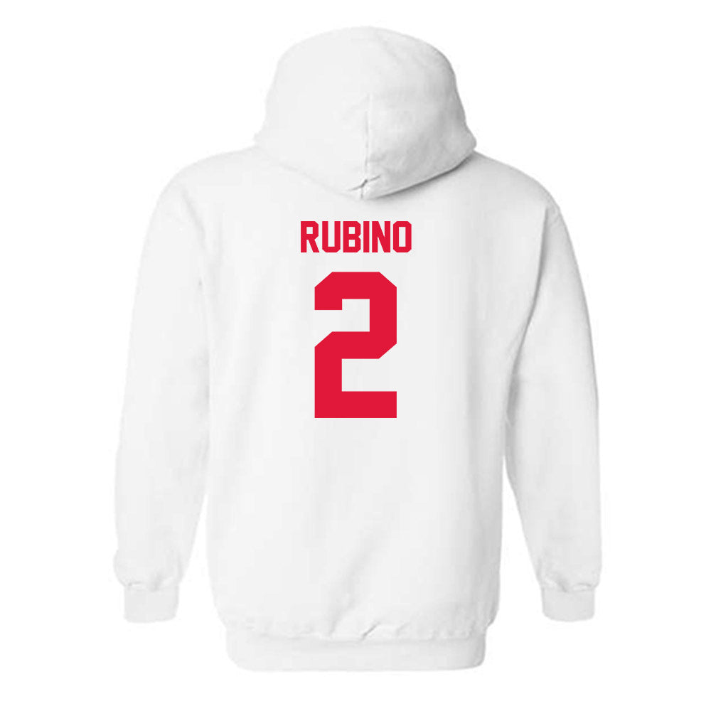 Fairfield - NCAA Women's Basketball : Mimi Rubino - Hooded Sweatshirt Classic Shersey