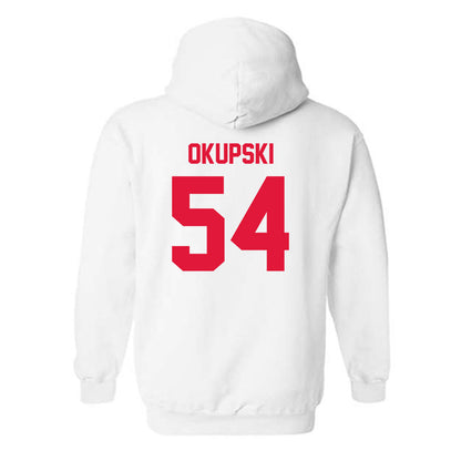 Fairfield - NCAA Men's Lacrosse : Luke Okupski - Hooded Sweatshirt Classic Shersey