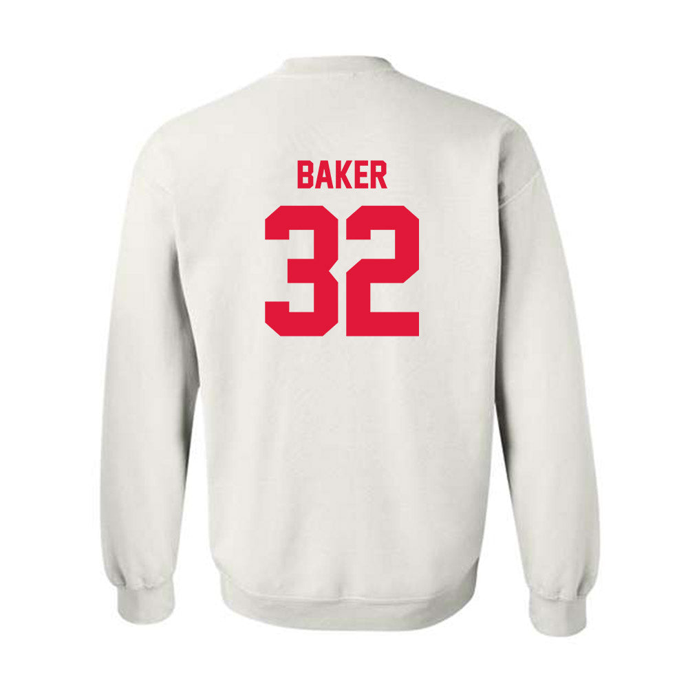 Fairfield - NCAA Baseball : Bowen Baker - Crewneck Sweatshirt Classic Shersey