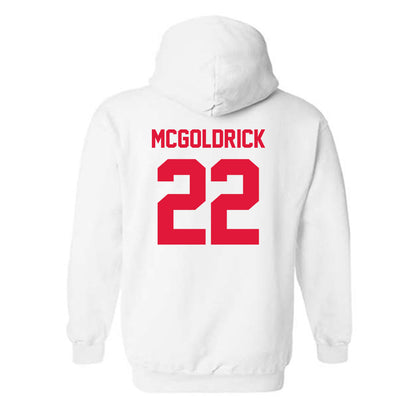 Fairfield - NCAA Men's Lacrosse : PJ McGoldrick - Hooded Sweatshirt Classic Shersey