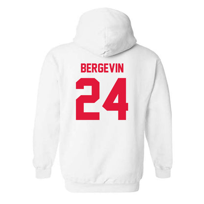 Fairfield - NCAA Baseball : Matt Bergevin - Hooded Sweatshirt Classic Shersey