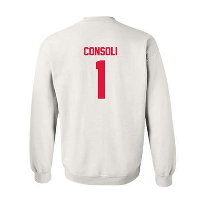 Fairfield - NCAA Men's Lacrosse : Will Consoli - Crewneck Sweatshirt Classic Shersey