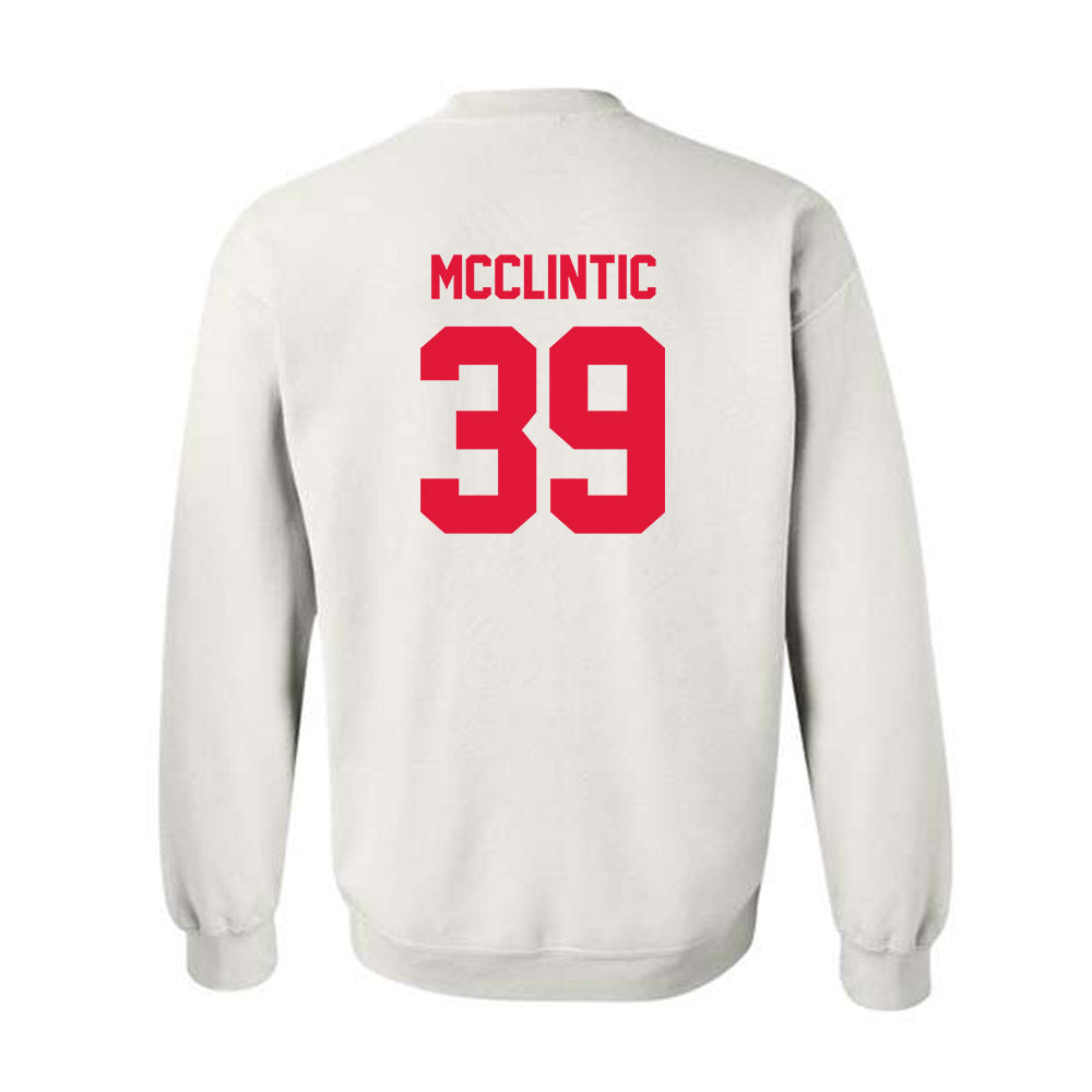 Fairfield - NCAA Men's Lacrosse : Austin McClintic - Crewneck Sweatshirt Classic Shersey