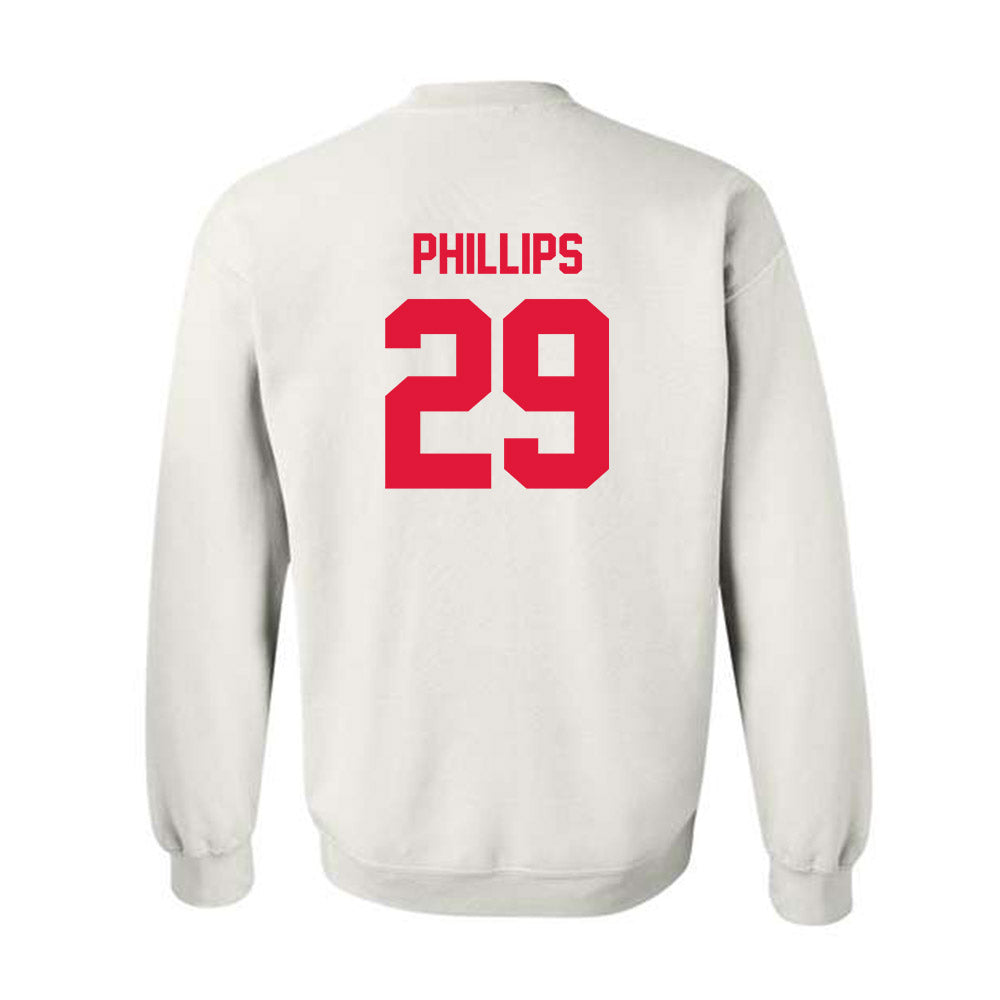 Fairfield - NCAA Baseball : Peter Phillips - Crewneck Sweatshirt Classic Shersey