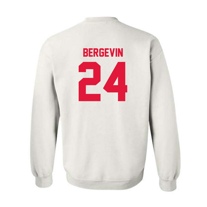 Fairfield - NCAA Baseball : Matt Bergevin - Crewneck Sweatshirt Classic Shersey