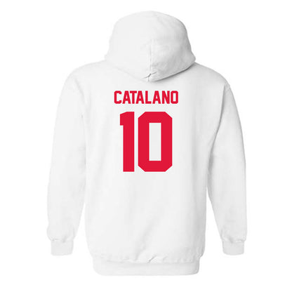 Fairfield - NCAA Baseball : Paul Catalano - Hooded Sweatshirt Classic Shersey