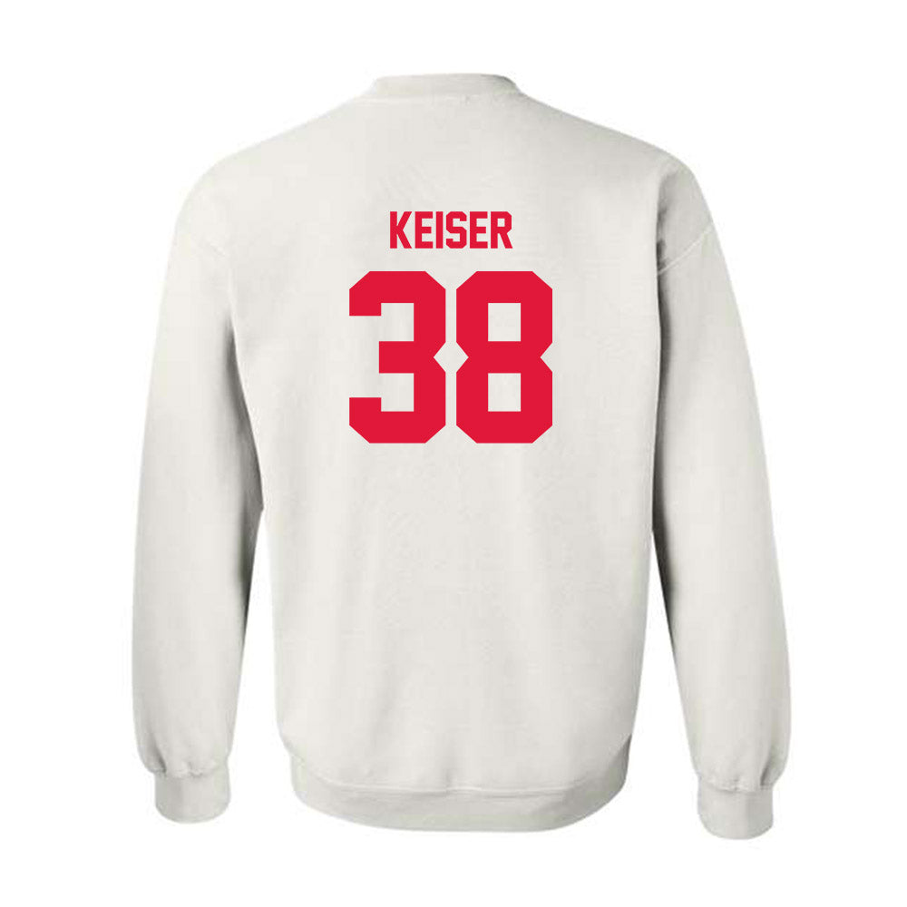 Fairfield - NCAA Men's Lacrosse : Evan Keiser - Crewneck Sweatshirt Classic Shersey
