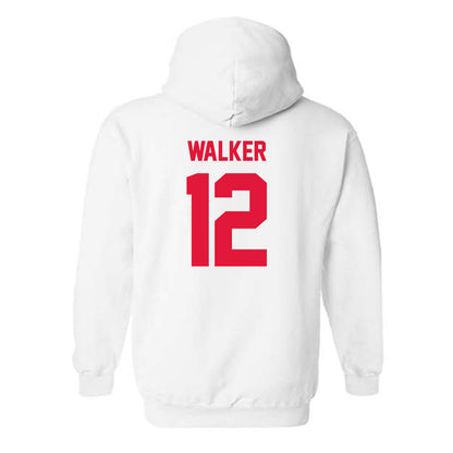 Fairfield - NCAA Women's Volleyball : Maya Walker - Hooded Sweatshirt Classic Shersey