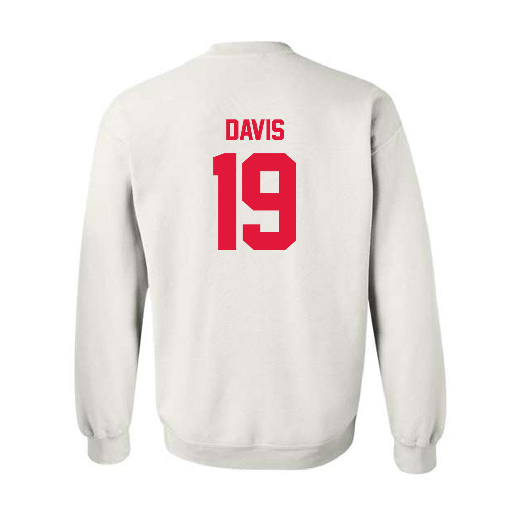 Fairfield - NCAA Men's Lacrosse : Daniel Davis - Crewneck Sweatshirt Classic Shersey