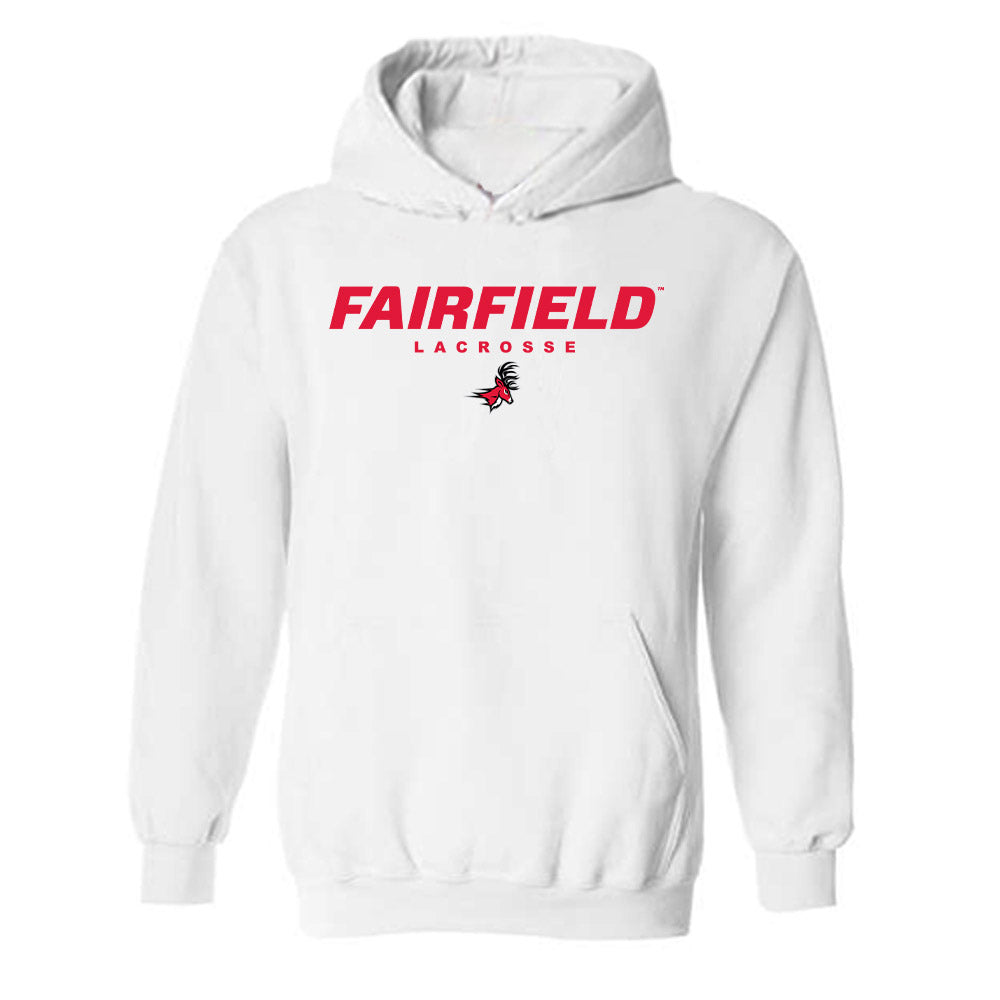 Fairfield - NCAA Women's Lacrosse : Katie Bergen - Hooded Sweatshirt Classic Shersey
