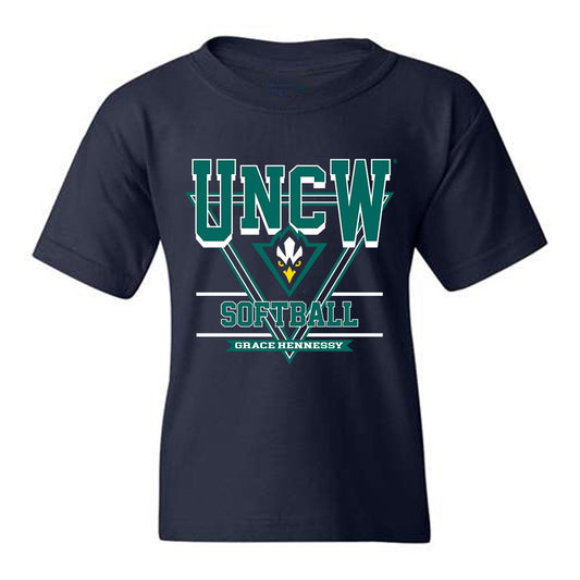 UNC Wilmington - NCAA Softball : Grace Hennessy - Youth T-Shirt Classic Fashion Shersey