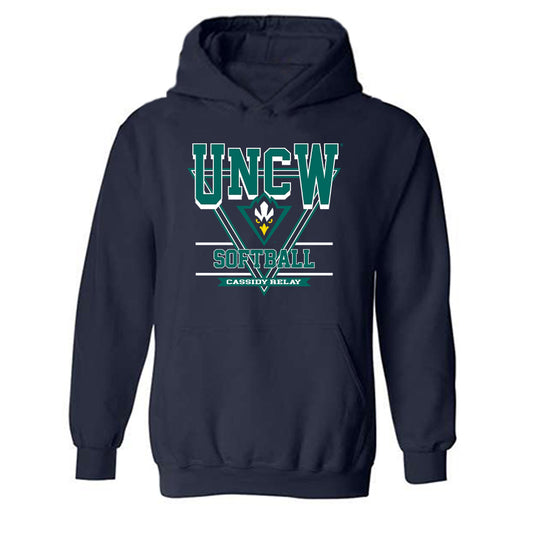 UNC Wilmington - NCAA Softball : Cassidy Relay - Hooded Sweatshirt Classic Fashion Shersey