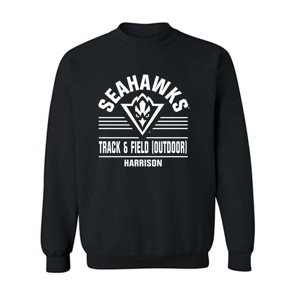 UNC Wilmington - NCAA Men's Track & Field : Travis Harrison - Crewneck Sweatshirt Classic Fashion Shersey