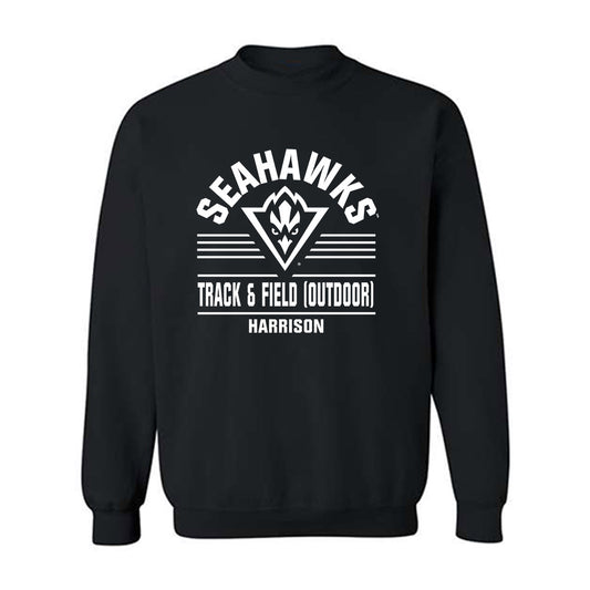 UNC Wilmington - NCAA Men's Track & Field : Travis Harrison - Crewneck Sweatshirt Classic Fashion Shersey