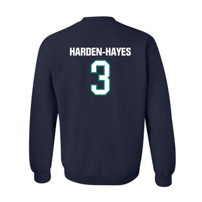 UNC Wilmington - NCAA Men's Basketball : Maleeck Harden-Hayes - Crewneck Sweatshirt Classic Shersey