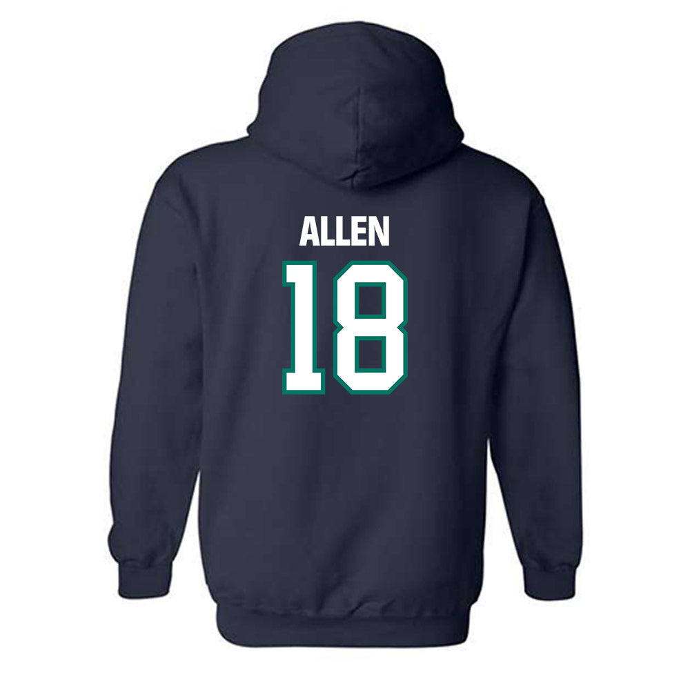 UNC Wilmington - NCAA Baseball : Cooper Allen - Hooded Sweatshirt Classic Shersey