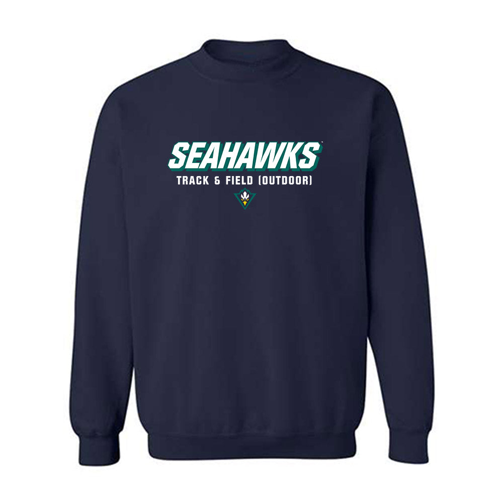 UNC Wilmington - NCAA Men's Track & Field : Travis Harrison - Crewneck Sweatshirt Classic Shersey