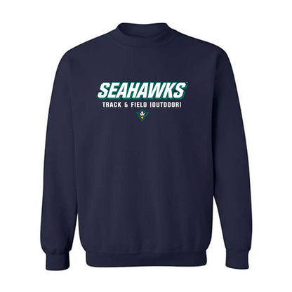 UNC Wilmington - NCAA Men's Track & Field : Travis Harrison - Crewneck Sweatshirt Classic Shersey