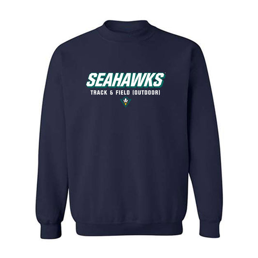UNC Wilmington - NCAA Men's Track & Field : Travis Harrison - Crewneck Sweatshirt Classic Shersey