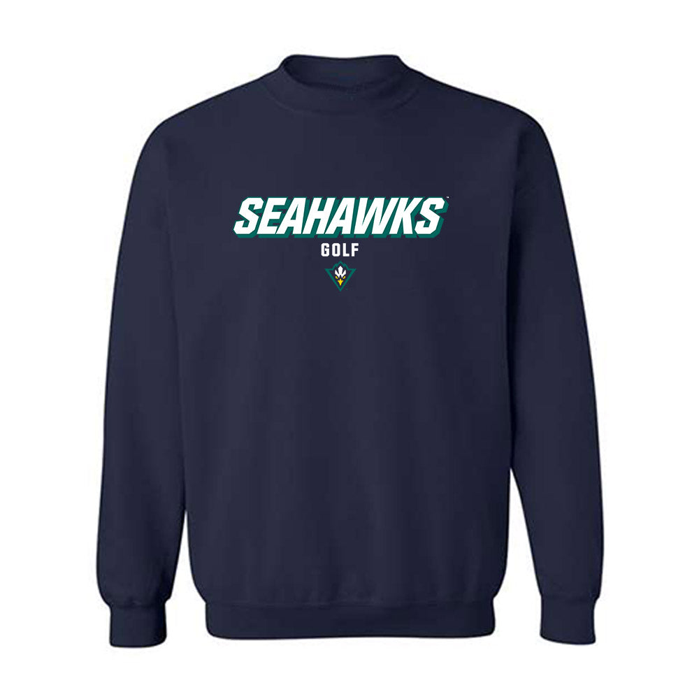 UNC Wilmington - NCAA Men's Golf : Gray Mitchum - Crewneck Sweatshirt Classic Shersey