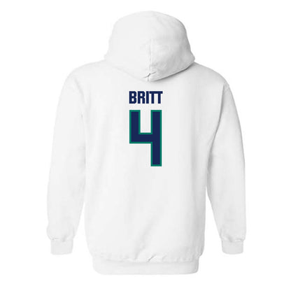 UNC Wilmington - NCAA Softball : Morgan Britt - Hooded Sweatshirt Classic Shersey