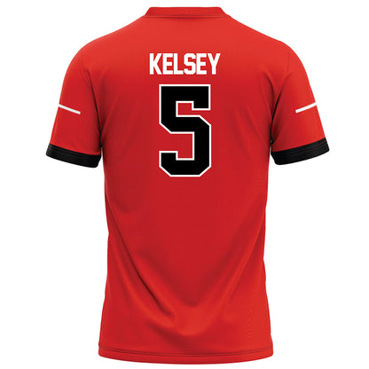 Campbell - NCAA Football : Jalen Kelsey - Orange Jersey