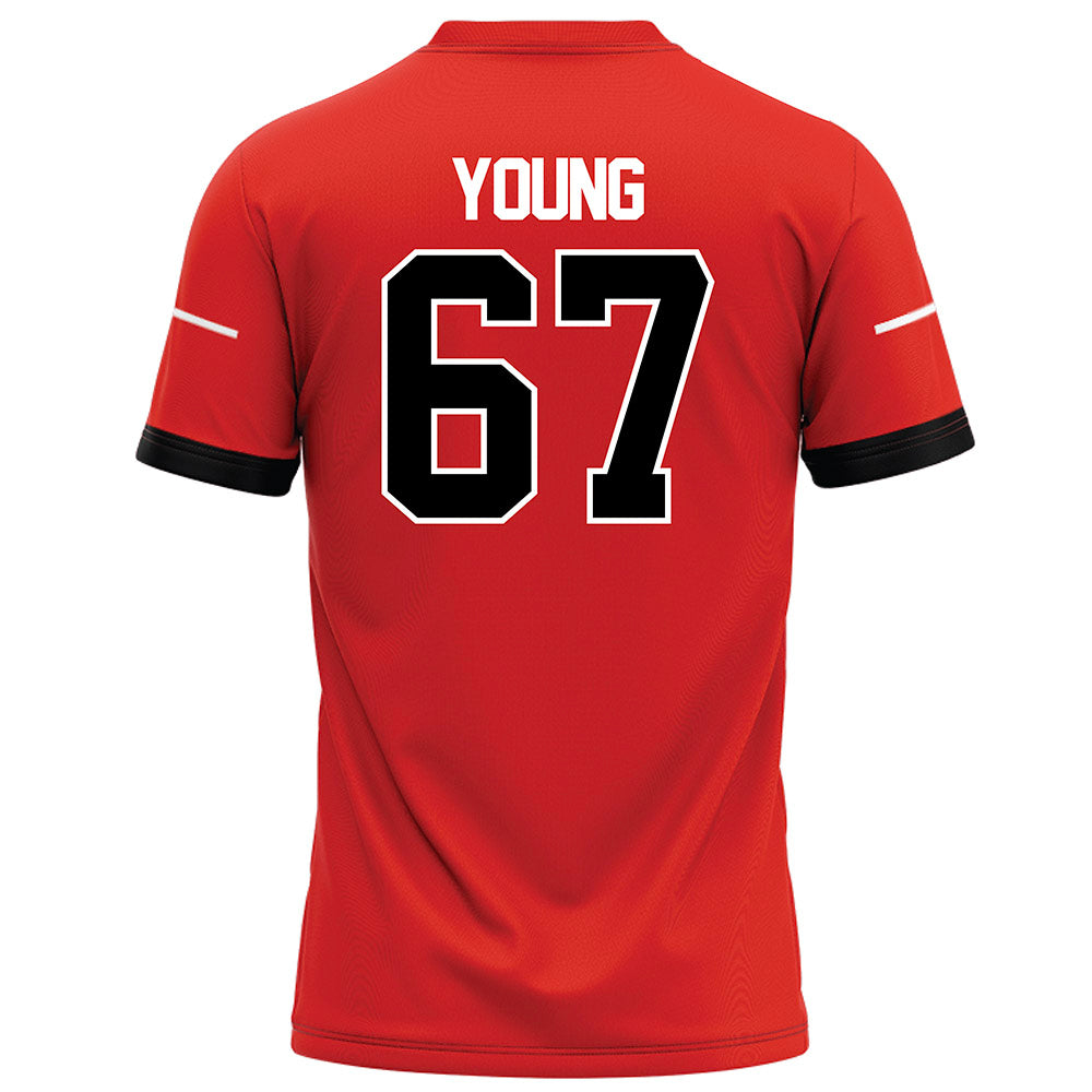 Campbell - NCAA Football : Cole Young - Orange Jersey