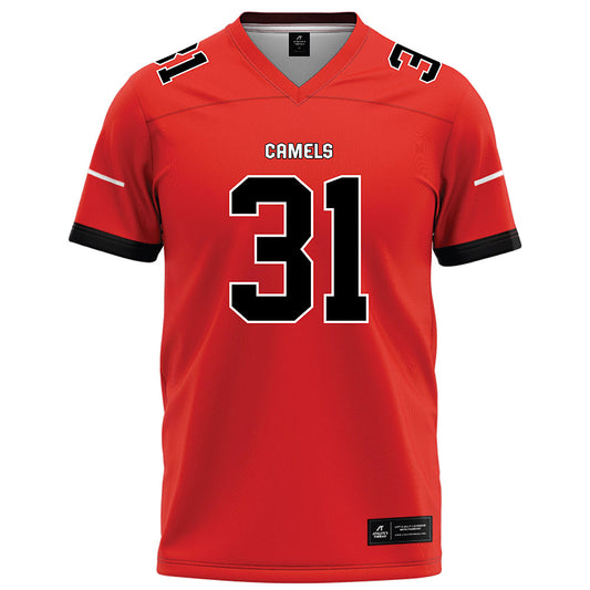 Campbell - NCAA Football : Cole Parvin - Orange Jersey