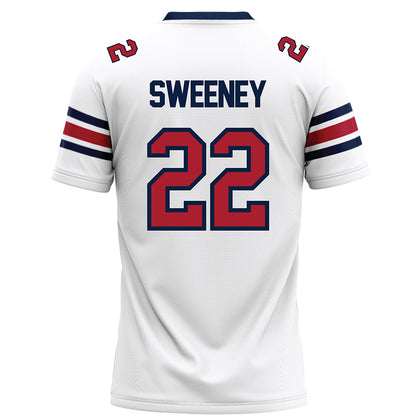 Liberty - NCAA Football : Jayden Sweeney - White Football Jersey