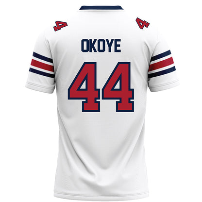 Liberty - NCAA Football : Ike Okoye - White Football Jersey