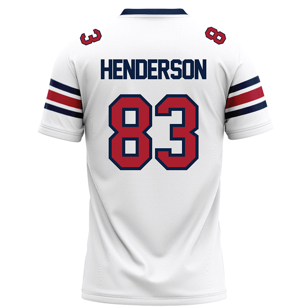 Liberty - NCAA Football : Austin Henderson - White Football Jersey