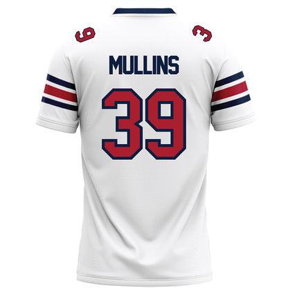 Liberty - NCAA Football : Dylan Mullins - White Football Jersey