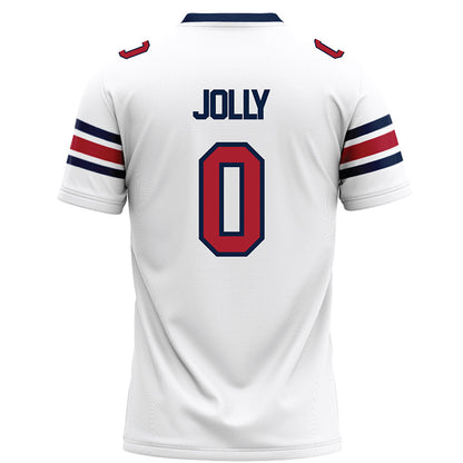 Liberty - NCAA Football : Jerome Jolly - White Football Jersey