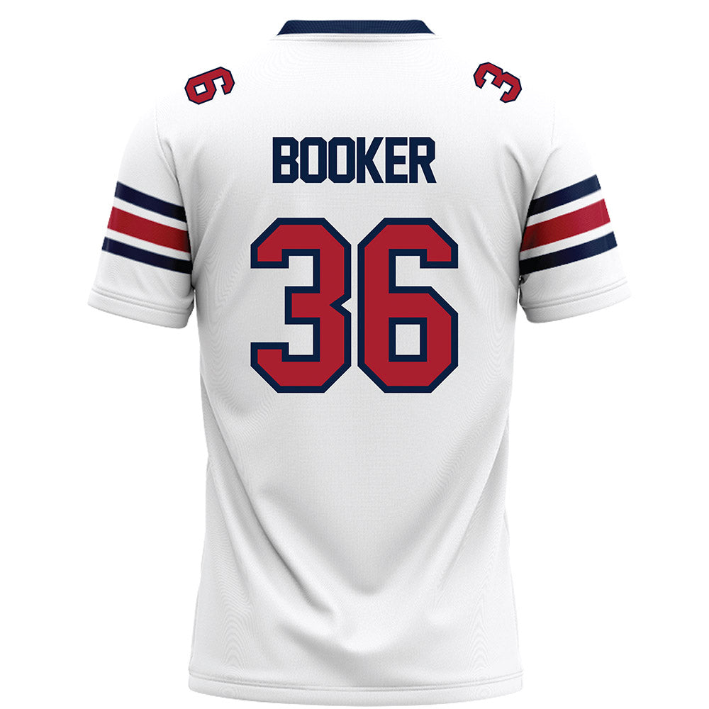 Liberty - NCAA Football : Tromontez Booker - White Football Jersey