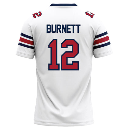 Liberty - NCAA Football : Zak Burnett - White Football Jersey