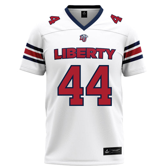 Liberty - NCAA Football : Ike Okoye - White Football Jersey