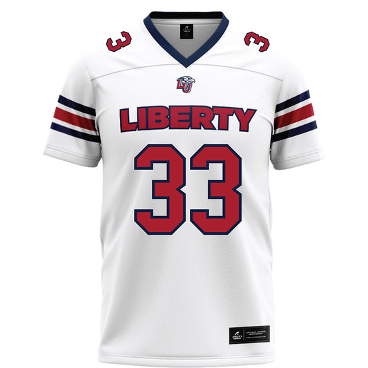 Liberty - NCAA Football : Lawrence Brown - White Football Jersey