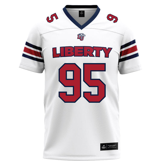 Liberty - NCAA Football : Teagen Lenderink - White Football Jersey