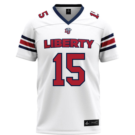 Liberty - NCAA Football : Brylan Green - White Football Jersey