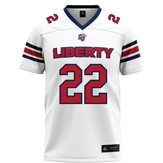 Liberty - NCAA Football : Jayden Sweeney - White Football Jersey
