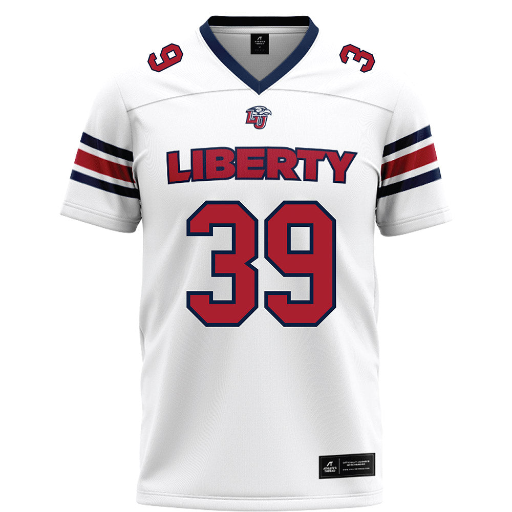Liberty - NCAA Football : Dylan Mullins - White Replica Jersey