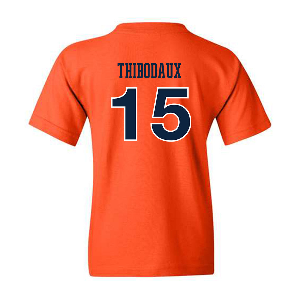 Auburn - NCAA Women's Soccer : Sydnie Thibodaux - Orange Replica Shersey Youth T-Shirt