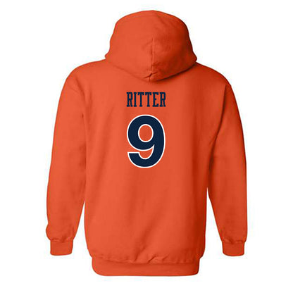 Auburn - NCAA Women's Soccer : Sydney Ritter - Orange Replica Shersey Hooded Sweatshirt