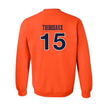 Auburn - NCAA Women's Soccer : Sydnie Thibodaux - Orange Replica Shersey Sweatshirt