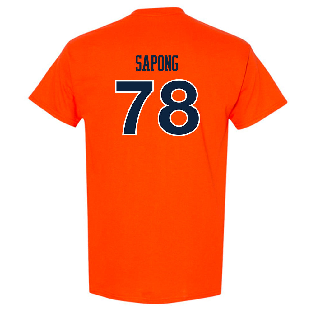 Auburn - NCAA Women's Soccer : Jenna Sapong - Orange Replica Shersey Short Sleeve T-Shirt