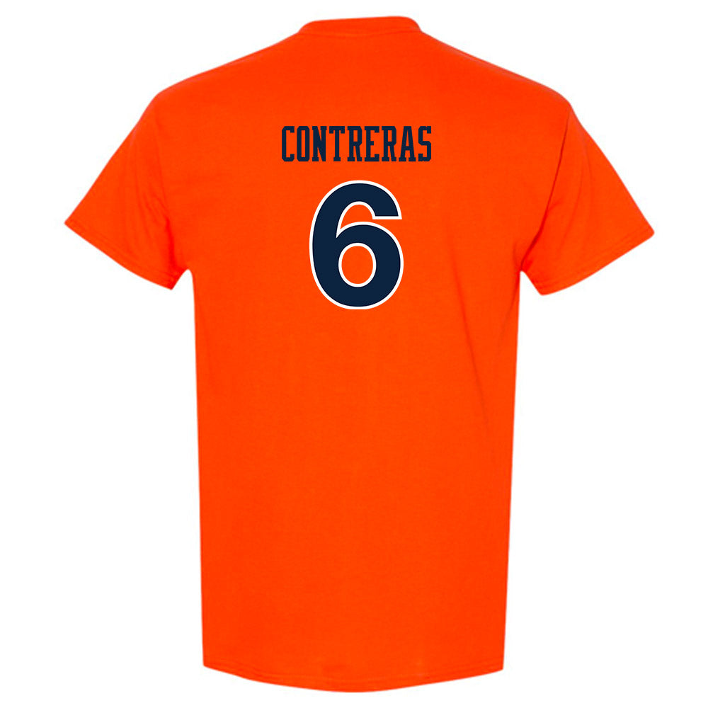 Auburn - NCAA Women's Soccer : Becky Contreras - Orange Replica Shersey Short Sleeve T-Shirt