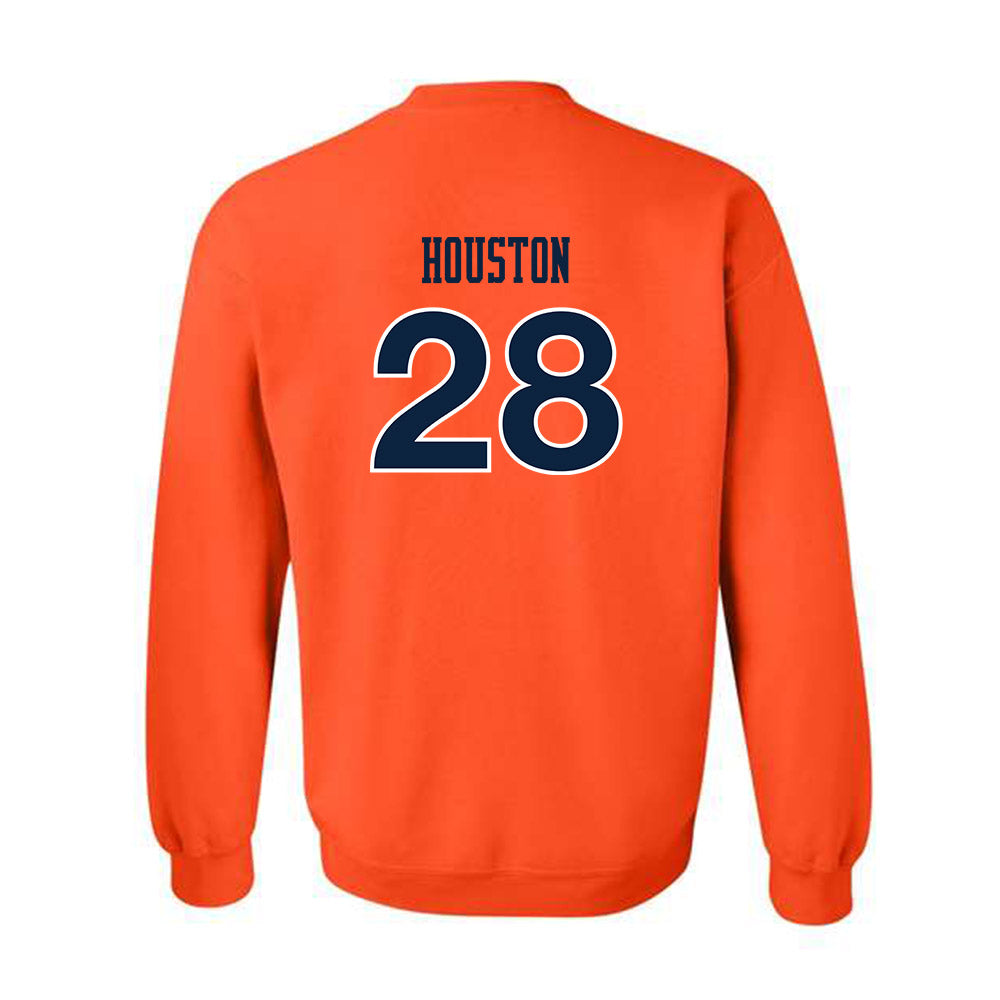 Auburn - NCAA Women's Soccer : Erin Houston - Orange Replica Shersey Sweatshirt