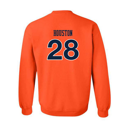 Auburn - NCAA Women's Soccer : Erin Houston - Orange Replica Shersey Sweatshirt