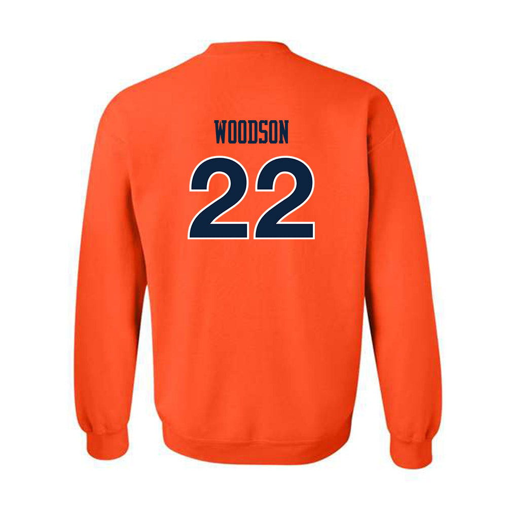 Auburn - NCAA Women's Soccer : Olivia Woodson - Orange Replica Shersey Sweatshirt