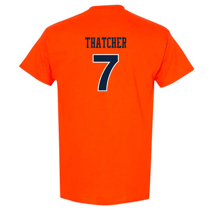 Auburn - NCAA Women's Soccer : Carly Thatcher - Orange Replica Shersey Short Sleeve T-Shirt